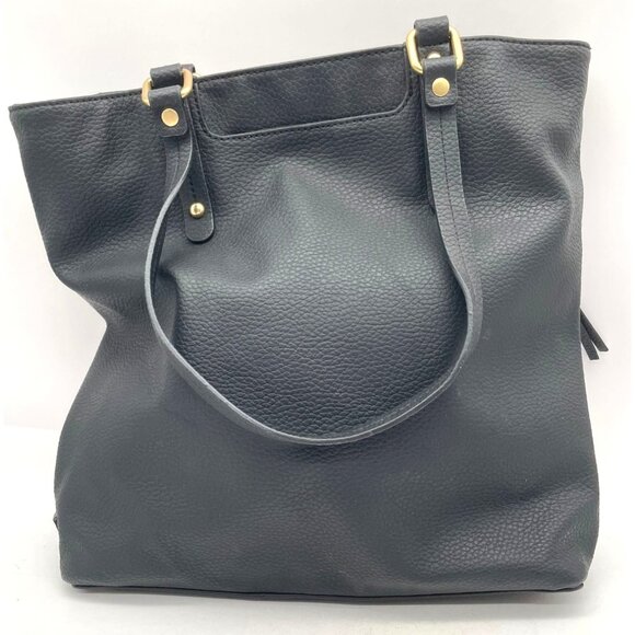 Relic by Fossil Noelle Patchwork Tote Black Handbag - Picture 4 of 4